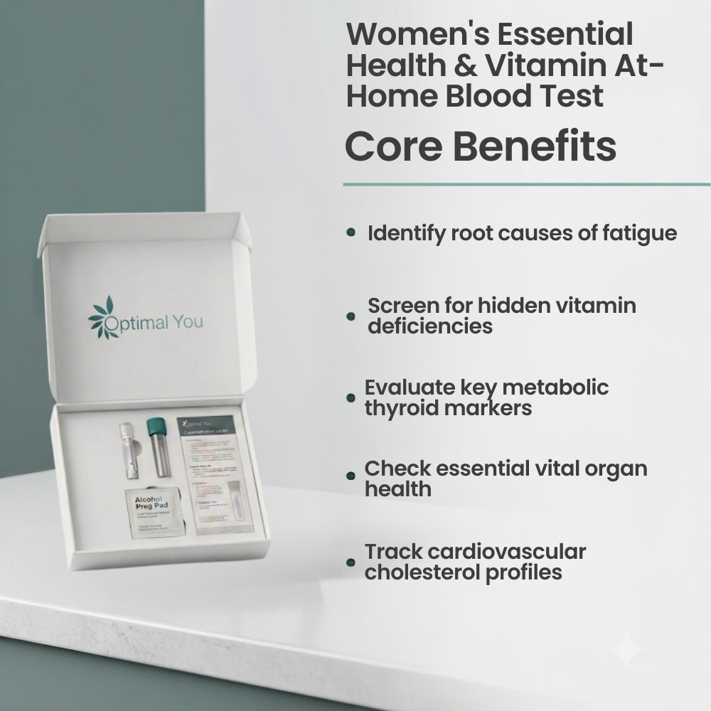 Women's Essential Health & Vitamin At-Home Blood Test